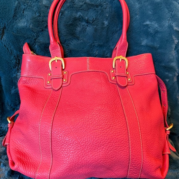 Gorgeous vintage Dooney & Bourke leather handbag. Perfect condition. - Picture 1 of 10